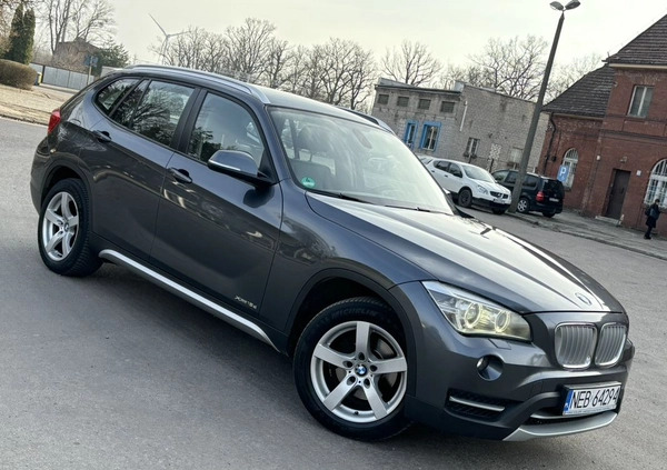 BMW X1 cena 46900 przebieg: 236875, rok produkcji 2013 z Biskupiec małe 172